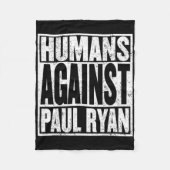 Anti Paul Ryan Shirt Funny Resist Tee Fleecedecke (Vorderseite)