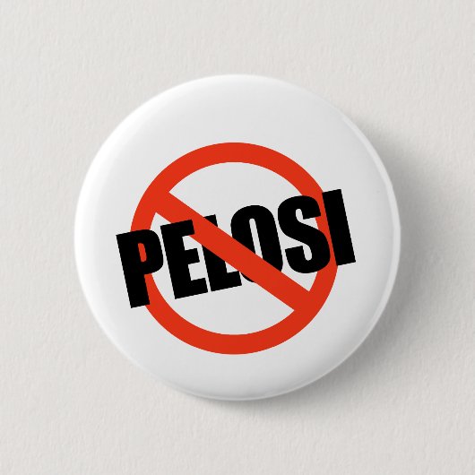 Anti--Pelosi/Anti-Nancy Pelosi Button (Vorderseite)