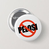 Anti--Pelosi/Anti-Nancy Pelosi Button (Vorne & Hinten)