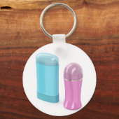 Anti-Perspirantendeodorants zum Einrollen und Stan Schlüsselanhänger (Vorderseite)