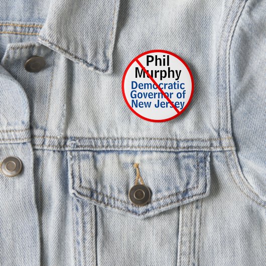 Anti Phil Murphy Demokratid Gouverneur von New Jer Button (Beispiel)