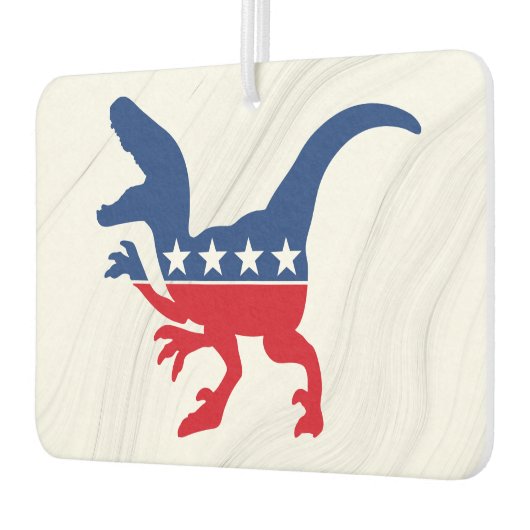 Anti-Politics Patriotic T-Rex Autolufterfrischer (Links)