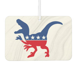 Anti-Politics Patriotic T-Rex Autolufterfrischer