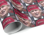 Anti-Präsident Donald Trump hat Funny Geschenkpapier (Rolleneckpunkt)