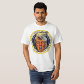 Anti-Präsident Trump-Siegel des Antichristen T-Shirt (Vorne ganz)