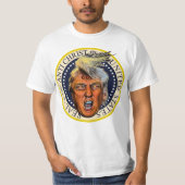 Anti-Präsident Trump-Siegel des Antichristen T-Shirt (Vorderseite)