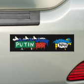 Anti-Putin Autoaufkleber (Auf Auto)