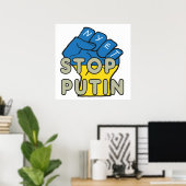 Anti-Putin Poster (Heimbüro)