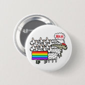 Anti Rainbow Sheep Button (Vorne & Hinten)