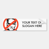 ANTI-RALPH NADER AUTOAUFKLEBER (Vorne)