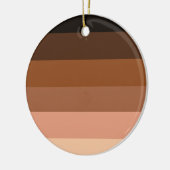 Anti-Rassismus-BIPOC-Stolperflagge Keramik Ornament (Links)