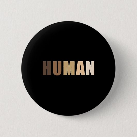 Anti Rassismus Schwarzes Leben Problem Geschichte Button (Vorderseite)