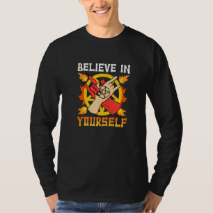 Anti-Religion Atheist glauben an sich selbst Premi T-Shirt