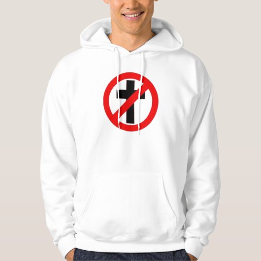 Anti-Religion Hoodie (Vorderseite)