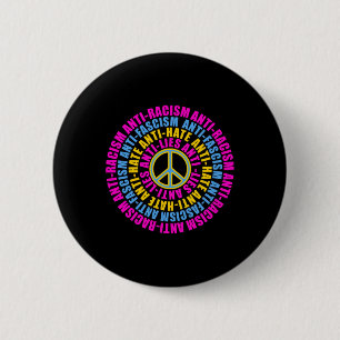 Anti-republikanische Peace Liebe Abstimmung Blue K Button