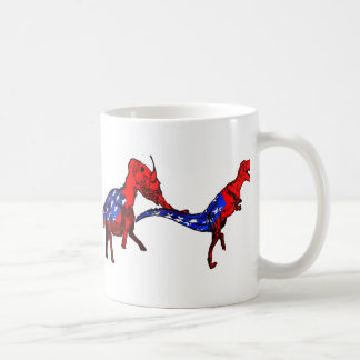 Anti-Republikanische Satire der Kaffeetasse