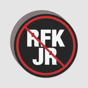 Anti RFK Jr. Abstimmung gegen Robert F. Kennedy Auto Magnet