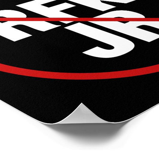 Anti RFK Jr. Abstimmung gegen Robert F. Kennedy Ya Poster (Ecke)