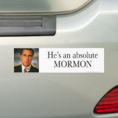 Anti-Romney Aufkleber Absolut-Mormone Autoaufkleber (Auf Auto)