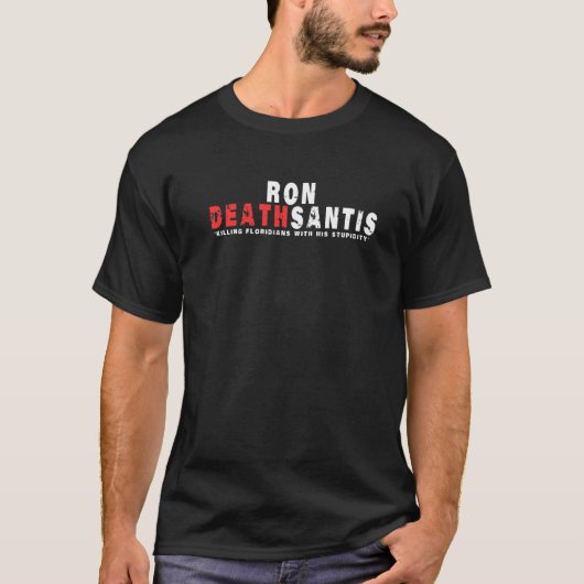 Anti Ron Desantis Florida Governor T-Shirt (Vorderseite)
