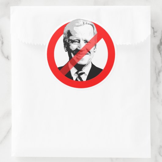 Anti Runder Aufkleber (Tasche)