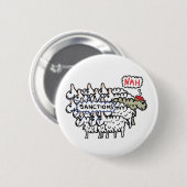 Anti-Sanktionsschaf Button (Vorne & Hinten)