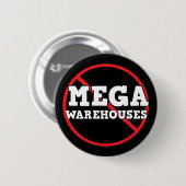 Anti Say No an Mega Warehouses Button (Vorne & Hinten)