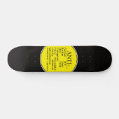 Anti-Skateboard Skateboard (Horizontal)