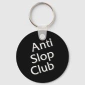 Anti Slop Club Artificial Intelligence Ai Llm Desi Schlüsselanhänger (Vorderseite)