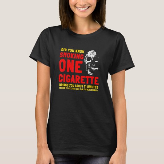 anti smoking Smoking Brings you Closer to our Make T-Shirt (Vorderseite)