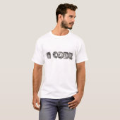 Anti-Snitchg-Codewhit-T-Shirt T-Shirt (Vorne ganz)