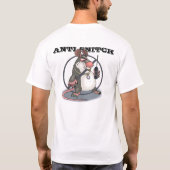 Anti-Snitchursprünglicher Snitch geben frei T-Shirt (Rückseite)