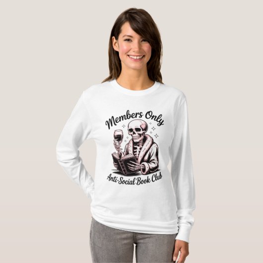 Anti-Social Book Club T-Shirt (Vorne ganz)