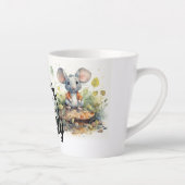 Anti-Social Butterfly Latte-Tasse Milchtasse (Rechts)