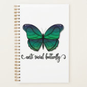 Anti-Social Green Butterfly Planer (Vorderseite)
