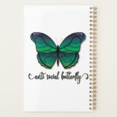 Anti-Social Green Butterfly Planer (Rückseite)