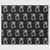 Anti Social Mops Club Packaging Paper Geschenkpapier (Flach)