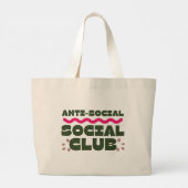 Anti-Social Social Club Jumbo Stoffbeutel (Rückseite)