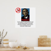 Anti-Socialism Poster (Küche)