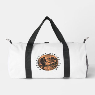 Anti-Sozialer Wanderclub Grafik Duffle Bag