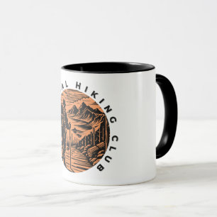 Anti-Sozialer Wanderclub Grafik Tasse