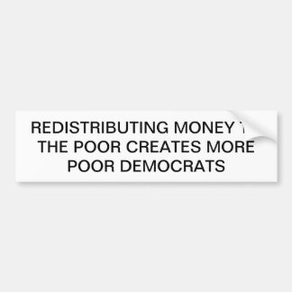 Anti-Sozialismus", "Anti-Demokrat", Autoaufkleber