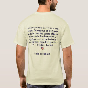 Anti-Sozialismus Bastiat T-Shirt