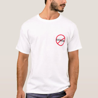 Anti-Sozialismus mit Zitat-an Rückseite T-Shirt