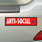 Anti-Sozialistisch Autoaufkleber (Auf Auto)