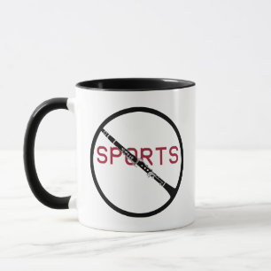 Anti-Sport-Klarinette-Tasse Tasse