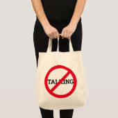 Anti Sprechen Tragetasche (Vorderseite (Produkt))