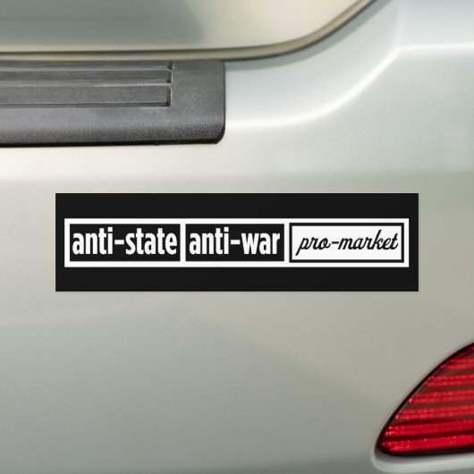 Anti-Staat Autoaufkleber (Auf Auto)