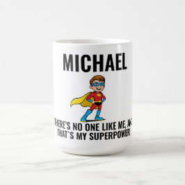 ANTI-STRESS KIDS HERO SUPERHERO POWER KAFFEETASSE