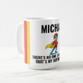 ANTI-STRESS KIDS HERO SUPERHERO POWER KAFFEETASSE (Vorderseite Links)